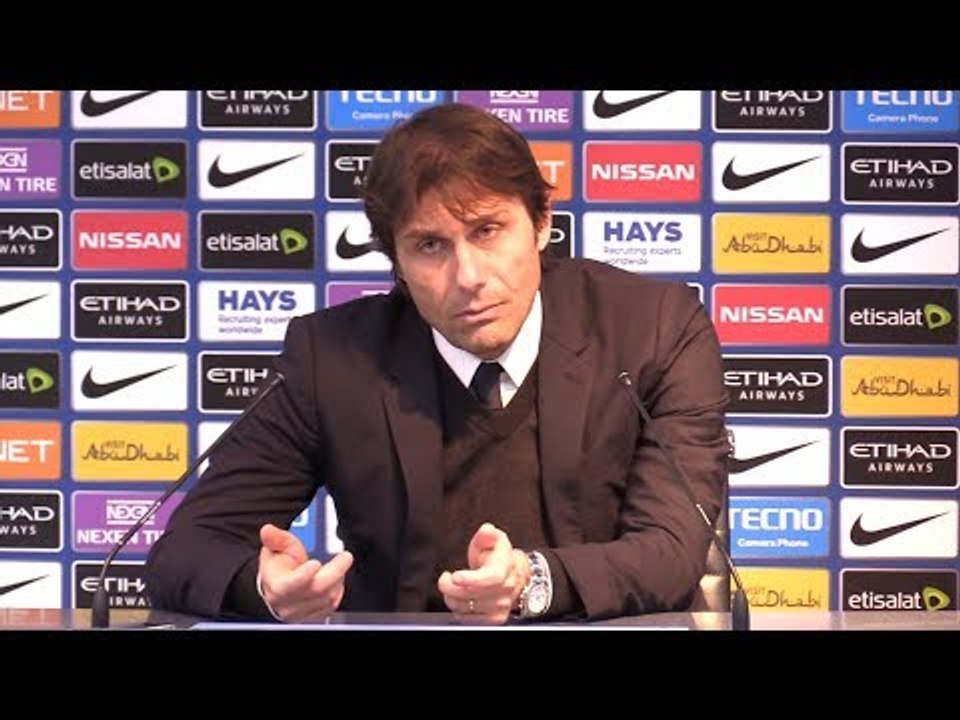 Manchester City 1-0 Chelsea - Antonio Conte Full Post Match Press Conference - Premier League