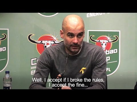 Pep Guardiola Will Accept Repercussions For Supporting Catalan Politicians