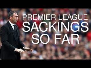 Premier League Sackings - Who's Gone So Far?