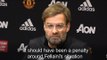 Manchester United 2-1 Liverpool -  Managers Reaction - Klopp Believes LFC Were Denied Clear Penalty