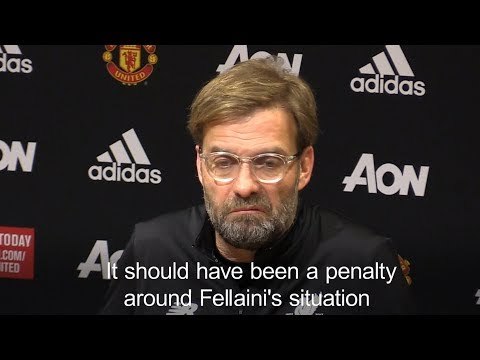 Manchester United 2-1 Liverpool - Managers Reaction - Klopp Believes LFC Were Denied Clear Penalty