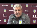 Steve Bruce Pre-Match Press Conference - Aston Villa v Wolves - Championship
