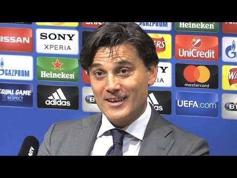 Manchester United 1-2 Sevilla - Vincenzo Montella Full Post Match Press Conference -Champions League