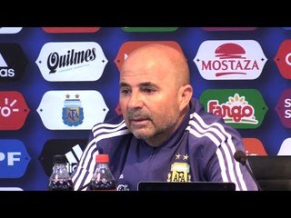 Jorge Sampaoli Press Conference - Italy v Argentina - International Friendly
