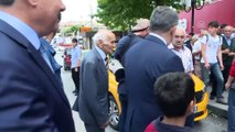 BBP Genel Başkanı Destici taksi durağında taksicilerle sohbet etti - ANKARA