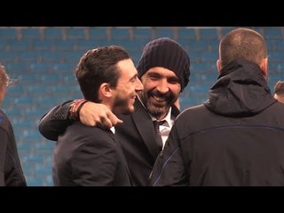 Italy Walkabout At Etihad Stadium Ahead Of Argentina Match