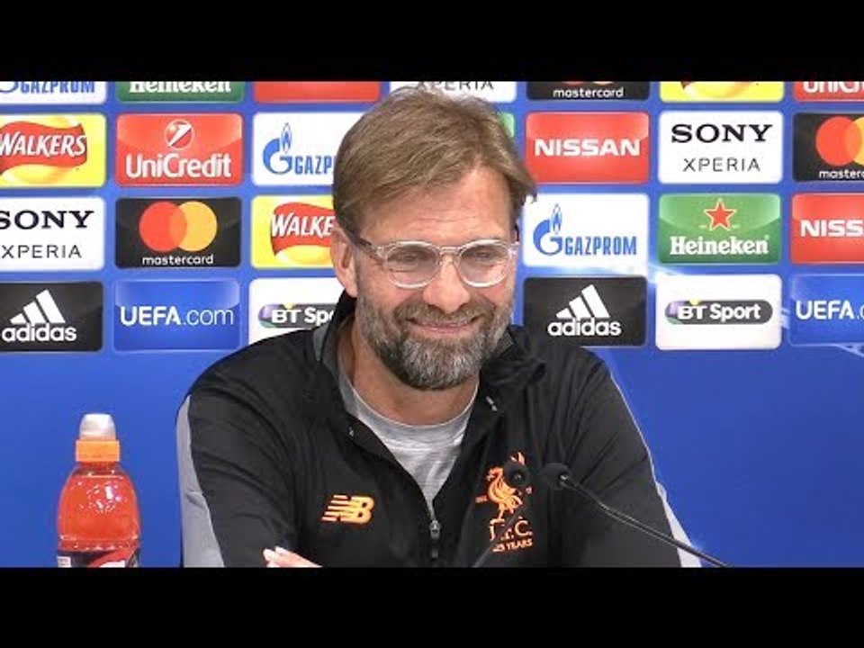 Jurgen Klopp Full Pre-Match Press Conference - Liverpool v Manchester City - Champions League