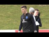 England Squad Train Ahead Of Holland/Italy Friendly Doubleheader