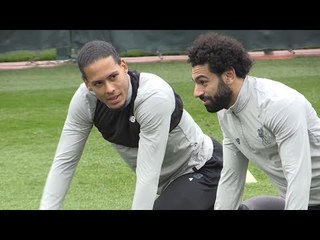 Liverpool Prepare For Manchester City Champions League Match