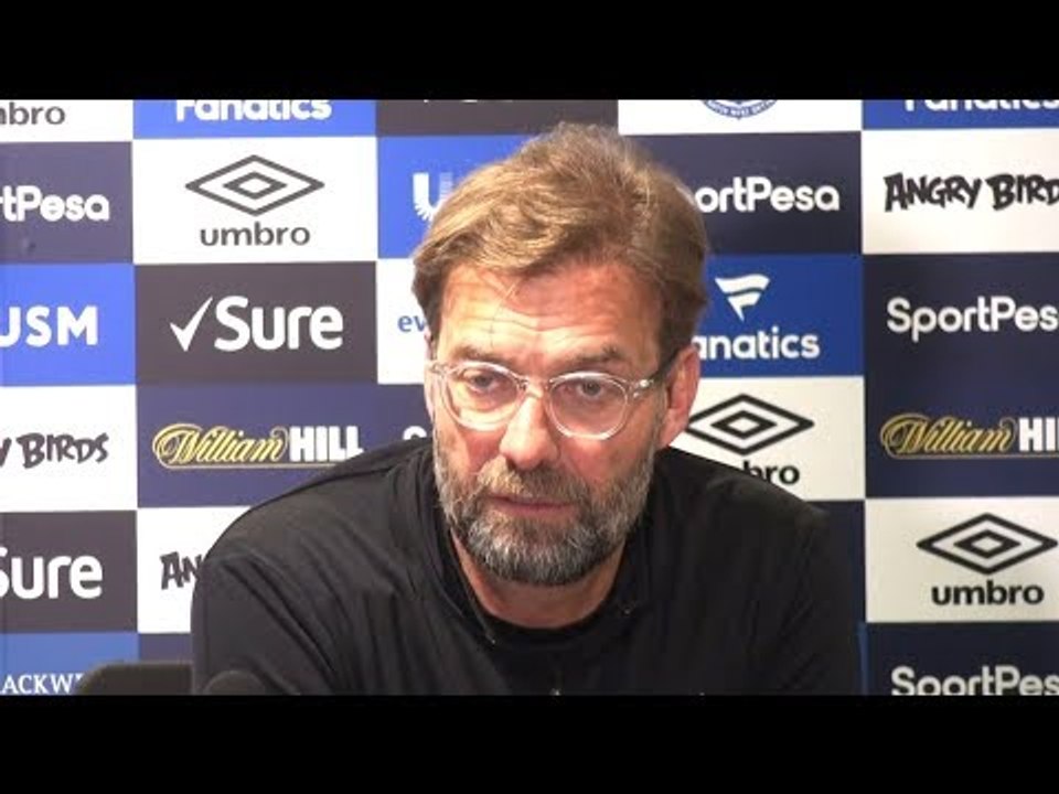 Everton 0-0 Liverpool - Jurgen Klopp Full Post Match Press Conference - Premier League