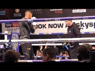 Anthony Joshua v Joseph Parker Media Workouts