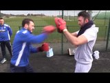 Hughie Fury Joins Bolton Players For Training Session - Interview With Hughie & Peter Fury