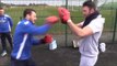 Hughie Fury Joins Bolton Players For Training Session - Interview With Hughie & Peter Fury
