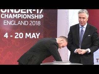 Wayne Rooney Takes Part In Euro Under-17 Championship Draw