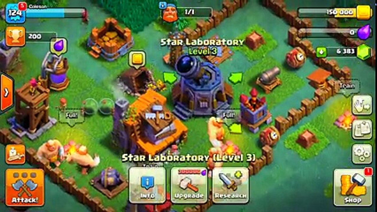 Clash of Clans - -NEW- GEM FACTORY MINE UNLOCKED! - [BUILDER VILLAGE] MUST SEE! - YouTube