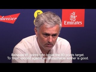 Jose Mourinho - 'Don't Judge Manchester United Season On FA Cup Final'