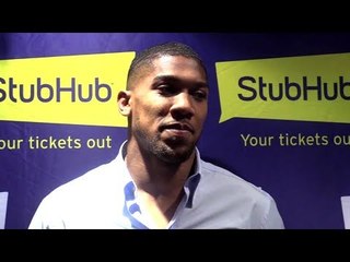 Anthony Joshua Interview - Says He Will Carry On Boxing For The Next 10 Years