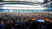 Manchester City Fans Invade Pitch To Celebrate Winning The Title