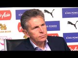 Claude Puel Full Pre-Match Press Conference - Crystal Palace v Leicester - Premier League