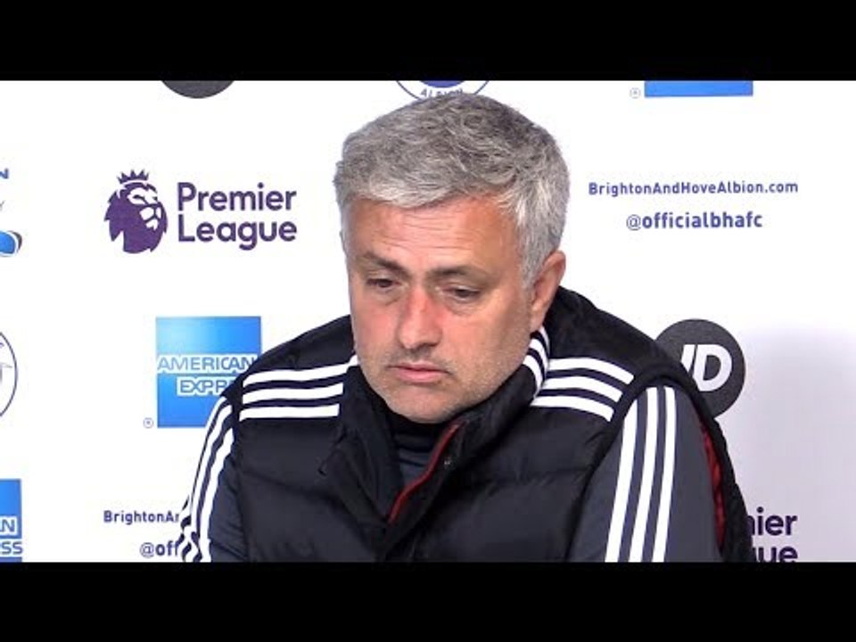 Brighton 1-0 Manchester United - Jose Mourinho Full Post Match Press Conference - Premier League
