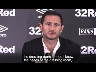 Frank Lampard - 'I Know The Needs Of The Dressing Room'