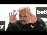 West Ham 1-4 Manchester City - Pep Guardiola Full Post Match Press Conference - Premier League