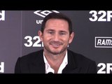 New Derby Manager Frank Lampard - 'I Can't Wait To Get Started'