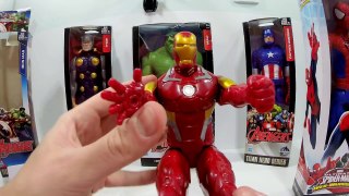 Bonecos Homem Aranha e Homem de Ferro - Ironman e Spiderman Hasbro