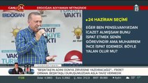 Cumhurbaşkanı Erdoğan Pensilvanya iddialarına cevap