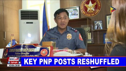 Key PNP posts reshuffled