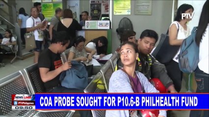 COA probe sought for P10.6-B PhilHealth fund
