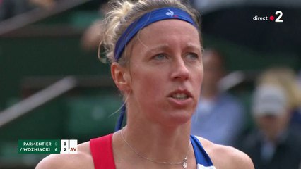 Roland-Garros 2018 : Wozniacki écœure Parmentier