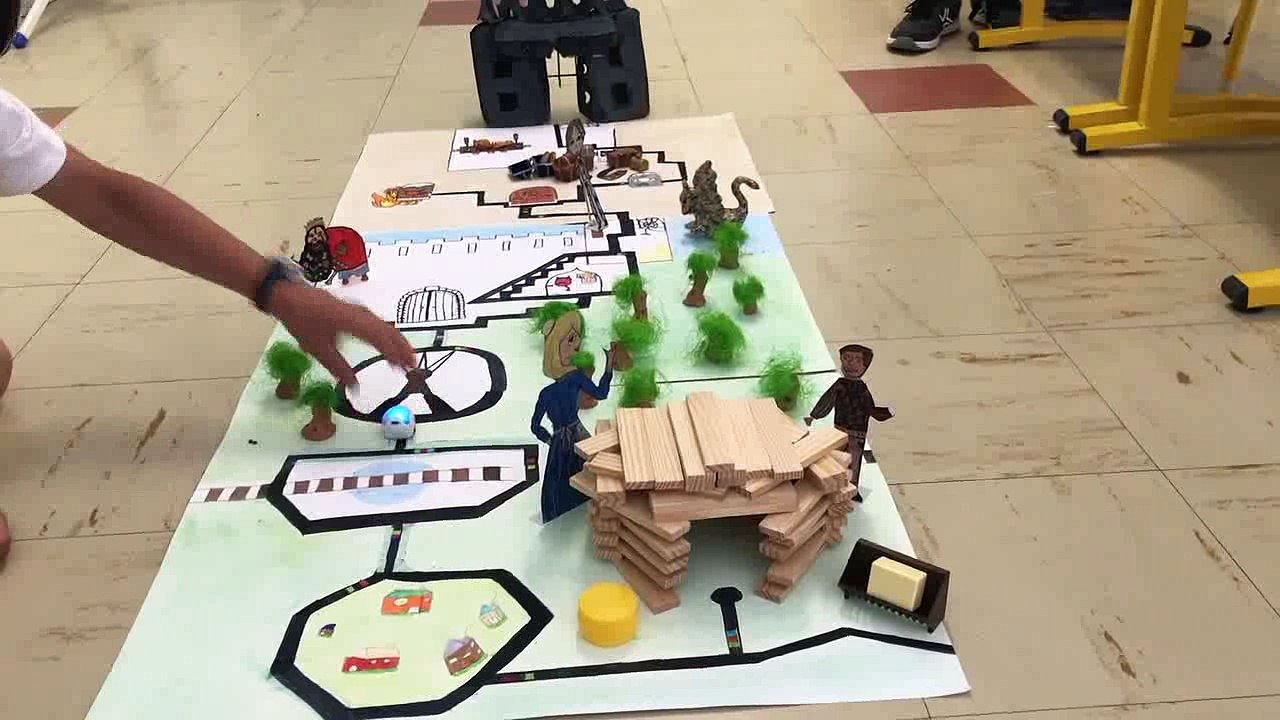 Défi scientifique du Vaucluse - Robot conteur - Ecole Robert Desnos d'Entraigues - CM2 - Compte Arthur