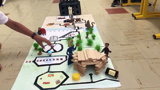 Défi scientifique du Vaucluse - Robot conteur - Ecole Robert Desnos d'Entraigues - CM2 - Compte Arthur