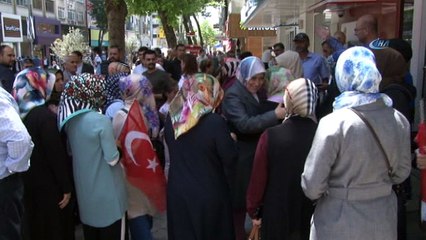 Ümraniyeli vatandaşlardan Erdoğan'ın seçim kampanyasına destek