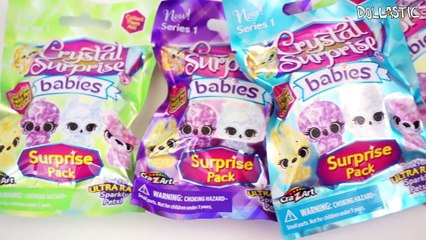 Crystal Surprise Babies Blind Bags Series1 - Kawaii Cute Animal Mini Figures