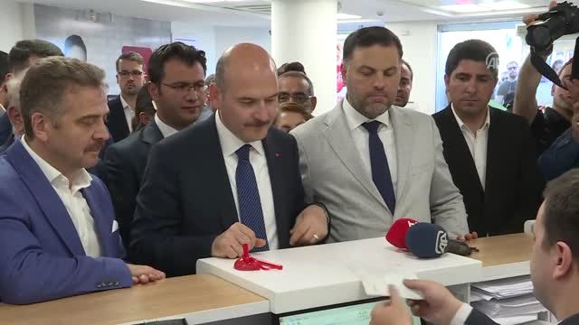 Bakan Soylu'dan Cumhurbaşkanı Erdoğan'ın Seçim Kampanyasına Bağış