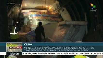 Venezuela envía ayuda humanitaria a Cuba tras paso de Alberto