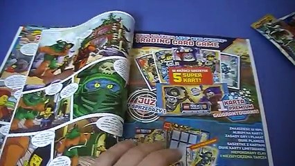 Otwieramy Lego Magazyn Lego Ninjago nr 10 (18) z 2016 + prezent figurka Ronin z areoostrzami!!!