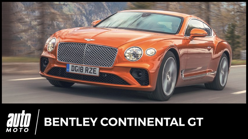 Bentley Continental GT : Colossale, monumentale,...
