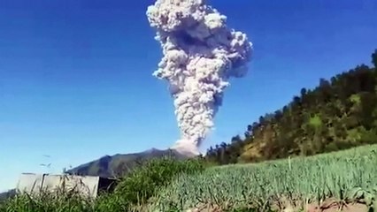Indonesia's Merapi volcano sends ash four miles into the sky