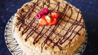 Russian Napoleon Cake Recipe | Napoleon Torte | Торт Наполеон Рецепт