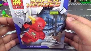 lele 플래시 슈퍼히어로즈 번개맨 레고 짝퉁 미니피규어 리뷰 Lego knockoff Super Heroes The Flash
