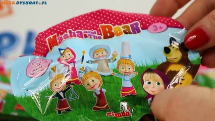 Masza i Niedźwiedź - Figurki Kolekcjonerskie w Saszetkach - Unboxing - MegaDyskont.pl