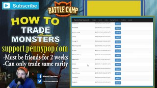 How To Trade Monsters In Battle Camp