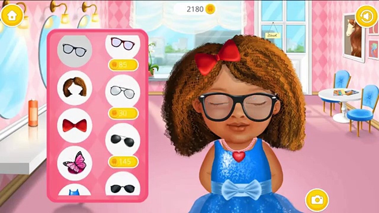 العاب اطفال | العاب بنات | قص الشعر مع عمل مكياج مع تلبيس العروسة Baby games | girls games