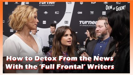 'Full Frontal' Writers Interview - How to Detox From the News