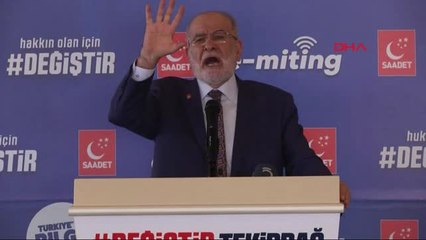 Tekirdağ Cumhurbaşkanı Adayı Temel Karamollaoğlu E-miting'te Konuştu
