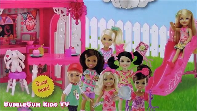 Barbie Chelsea Clubhouse Barbies Sister Playset and Kids Doll! Working Elevator!