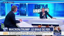 Macron/Trump: le bras de fer